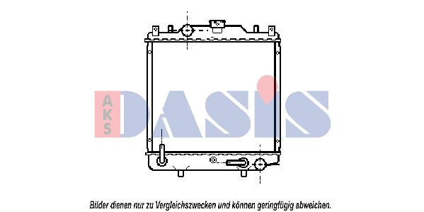 AKS DASIS Radiators, Motora dzesēšanas sistēma 320290N